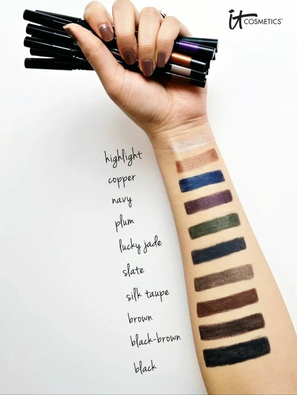 It cosmetics No-Tug Gel Eyeliner in Black-Brown ☆ Read Description ☆